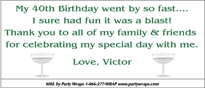 Birthday Party Favors