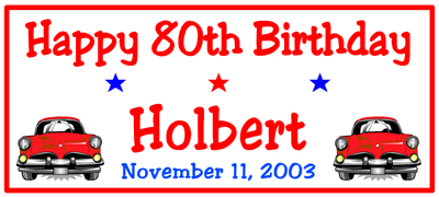 Birthday Party Favors