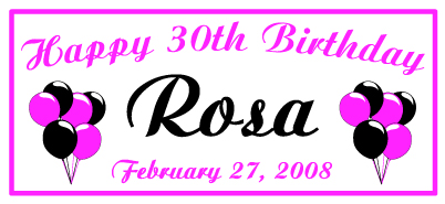 Birthday Party Favors