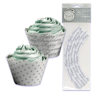 CUPCAKE WRAPS - REVERSIBLE TREAT WRAPPERS