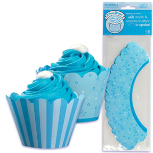 CUPCAKE WRAPS - REVERSIBLE TREAT WRAPPERS