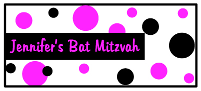Bat Mitzvah Favors