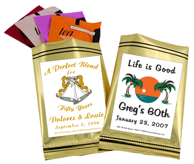 tea bag favors